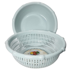 Bộ chậu, rổ đốt trúc 2T6, 2T9 Hokori 2324-1, 2325-1  Nhựa Việt Nhật Shop