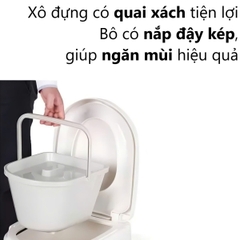 Bệ vệ sinh di động cho người già, trẻ em Việt Nhật 5459 Nhựa việt Nhật Premium