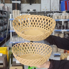 Rổ bầu dục mây bé 3345