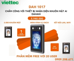 THIẾT BỊ NHẬN DIỆN KHUÔN MẶT AI DAHAHI Model: DAH 1017