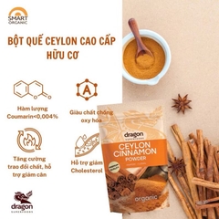 Bột quế Ceylon nguyên chất hữu cơ 150gr - Dragon