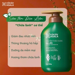 Sữa Tắm Địa Liền Thảo Dược - Cỏ Cây Hoa Lá