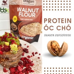 Bột Óc Chó Hữu Cơ 51% Protein 200gr - Dragon