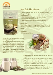 Hạt gai dầu Hữu cơ bóc vỏ 200gr - Dragon