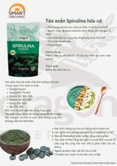 Bột tảo Spirulina Hữu cơ 200gr - Dragon