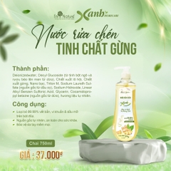 Nước rửa chén Gừng Xanh Homecare 750ml