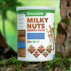 Sữa hạt canxi greenalife - Combo 14- Mua 1 Milky Canxi Plus (Lon 800 gram) Tặng Milky Canxi Plus (Lon 400 gram) 299k