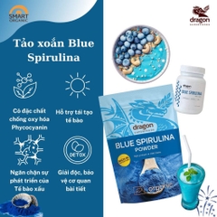 Bột tảo Blue Spirulina hữu cơ 75gr - Dragon
