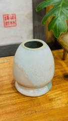 Combo Bát Chawan và Đế đỡ chổi chasen matcha