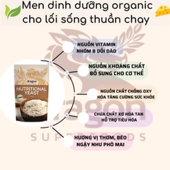 Men dinh dưỡng nutritional yeast 100gr - Dragon