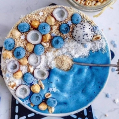 Bột tảo Blue Spirulina hữu cơ 75gr - Dragon