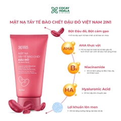 Mặt Nạ Tẩy Da Chết Đậu Đỏ - Cỏ Cây Hoa Lá