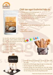 Đường ăn kiêng Erythritol hữu cơ ZERO SUGAR 250g