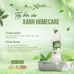 Tẩy bồn cầu Xanh Homecare 950ml