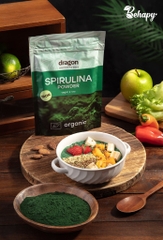 Bột tảo Spirulina Hữu cơ 200gr - Dragon