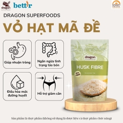 Vỏ hạt mã đề hữu cơ 150gr - Dragon