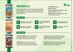 Granola nguyên bản Behapy 500gr