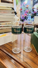 Bình thủy tinh 2 lớp 2 đầu lọc - Behapy