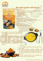 Bột nghệ nguyên chất hữu cơ 150gr Dragon