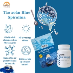 Bột tảo Blue Spirulina hữu cơ 75gr - Dragon