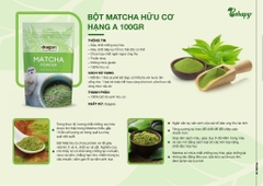 Bột Matcha Hữu Cơ 100gr - Dragon