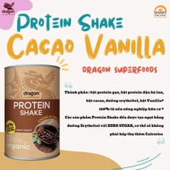 Protein shake cacao và vanilla 500gr - Dragon