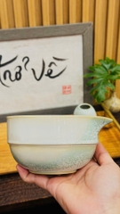 Combo Bát Chawan và Đế đỡ chổi chasen matcha