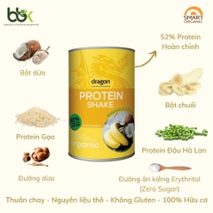 Protein shake chuối và dừa 450gr - Dragon