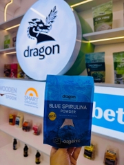 Bột tảo Blue Spirulina hữu cơ 75gr - Dragon