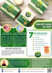 Tinh bột kháng Kids 18% 200gr - Dr Ruột