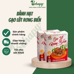 Thanh bánh Gạo lứt rong biển 200gr