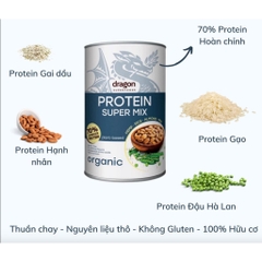 Protein Super Mix 500gr - Dragon (Mẫu Gói Mới)