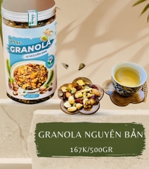 Granola nguyên bản Behapy 500gr