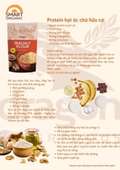 Bột Óc Chó Hữu Cơ 51% Protein 200gr - Dragon