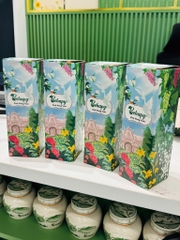 Bình thủy tinh 2 lớp 2 đầu lọc - Behapy