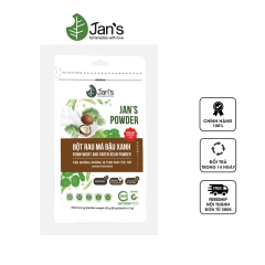 Bột rau má đậu xanh (20 gói) - Jan's