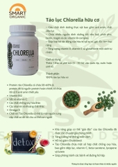 Viên tảo Chlorella Hữu cơ 80gr - Dragon
