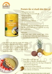 Protein shake chuối và dừa 450gr - Dragon