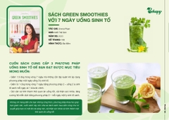 Sách Green Smoothies Với 7 Ngày Uống Sinh Tố Emma Phạm
