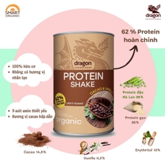 Protein shake cacao và vanilla 500gr - Dragon