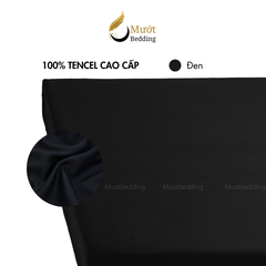 Ga giường Lụa Tencel Mướt Bedding cao cấp trơn màu, drap bo chun đầy đủ kích thước