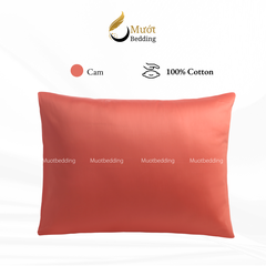 Vỏ gối trơn màu Mướt bedding mịn mướt sử dụng văn phòng, gia đình, du lịch