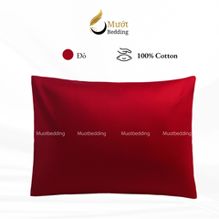 Vỏ gối trơn màu Mướt bedding mịn mướt sử dụng văn phòng, gia đình, du lịch