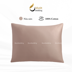 Vỏ gối trơn màu Mướt bedding mịn mướt sử dụng văn phòng, gia đình, du lịch