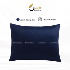 Vỏ gối trơn màu Mướt bedding mịn mướt sử dụng văn phòng, gia đình, du lịch