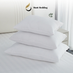 Gối nằm, ruột gối Mướt bedding chất liệu gòn lông vũ cao cấp đầy đủ size 40x60, 50x70, gối ôm