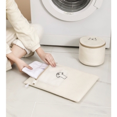 Túi giặt vải lưới Mướt bedding chứa đồ giặt giúp bảo vệ đồ, hạn chế nhăn, giữ form, chống xù