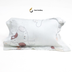 Gối nằm (ruột + vỏ) cho bé sơ sinh, trẻ em chất liệu Cotton/Tencel Size 25x35cm Mướt Bedding