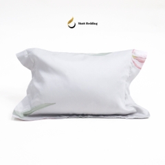Gối nằm (ruột + vỏ) cho bé sơ sinh, trẻ em chất liệu Cotton/Tencel Size 25x35cm Mướt Bedding