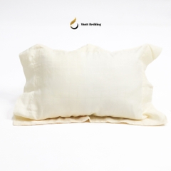 Gối nằm (ruột + vỏ) cho bé sơ sinh, trẻ em chất liệu Cotton/Tencel Size 25x35cm Mướt Bedding